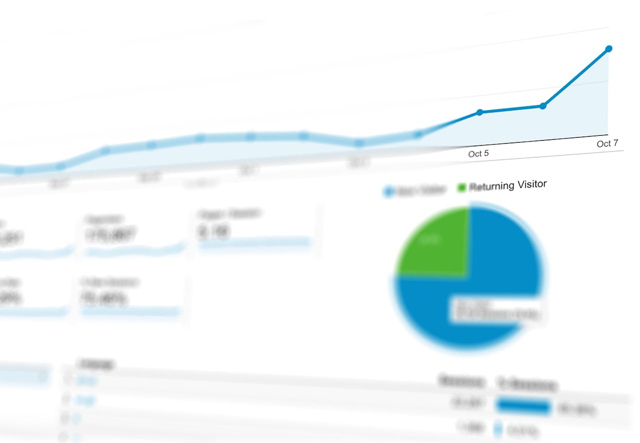 home-hero-bg Abstract visualization of data analytics with graphs and charts showing dynamic growth.